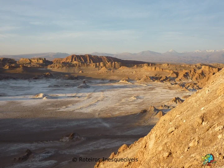 Pôr do Sol - Valle de la Luna - Deserto do Atacama - Chile