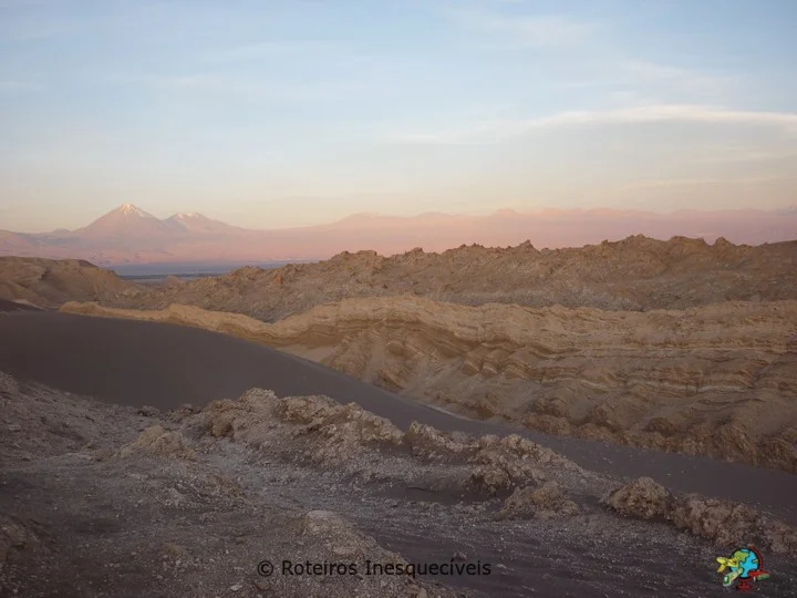 Pôr do Sol - Valle de la Luna - Deserto do Atacama - Chile