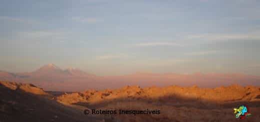 Pôr do Sol - Valle de la Luna - Deserto do Atacama - Chile
