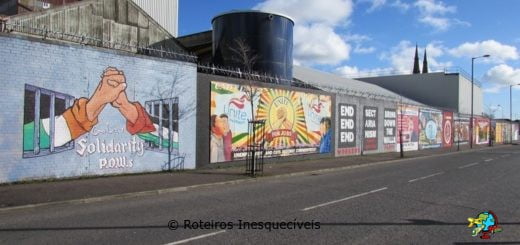 Murais - Belfast - Irlanda do Norte