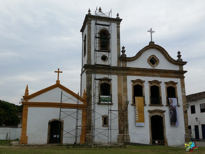 Igreja Santa Rita - Centro Historico - Paraty - Rio de Janeiro