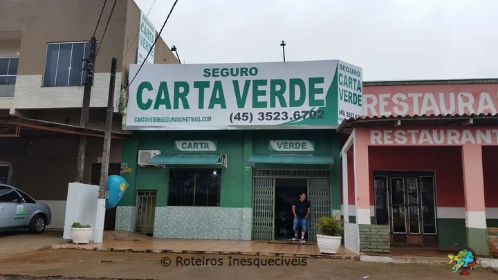 Seguro Carta Verde - Foz do Iguacu - Parana