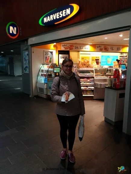 Panqueca com salsicha - Oslo - Noruega