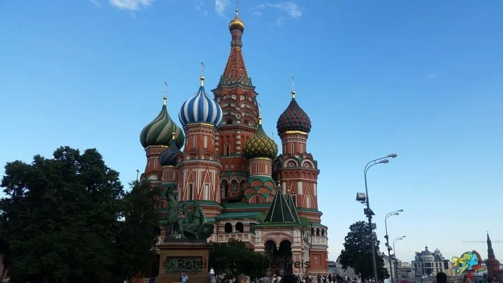 Catedral de Sao Basilio - Moscou - Russia