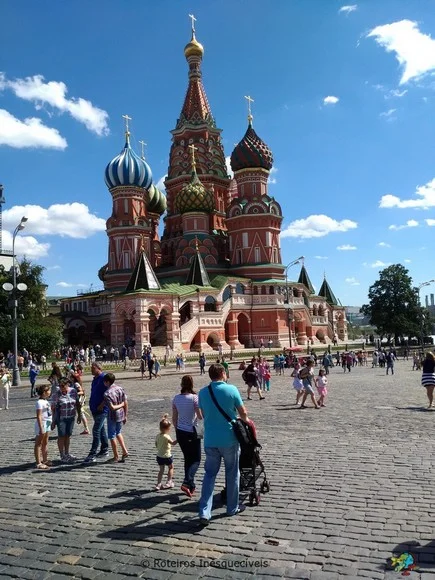 Catedral de Sao Basilio - Moscou - Russia