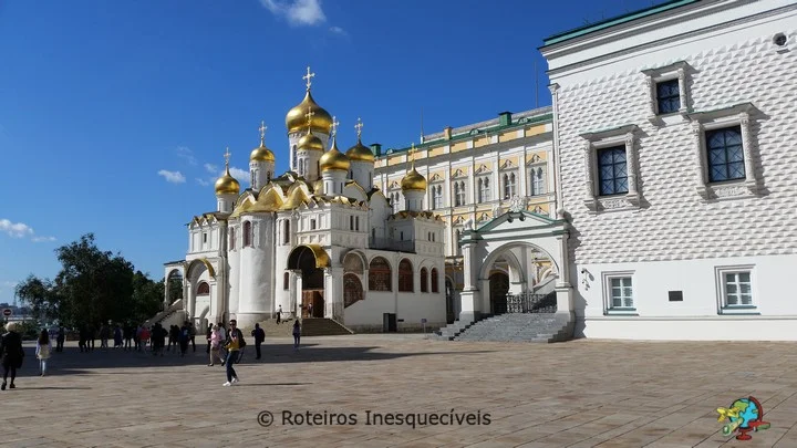 Catedral da Anunciacao - Kremlin - Moscou - Russia