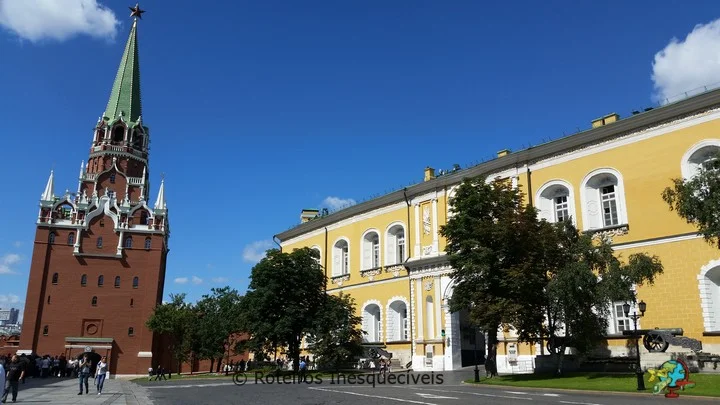 Torre Troitskaya - Kremlin - Moscou - Russia