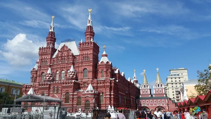 Portao da Ressurreicao e Museu Historico - Moscou - Russia