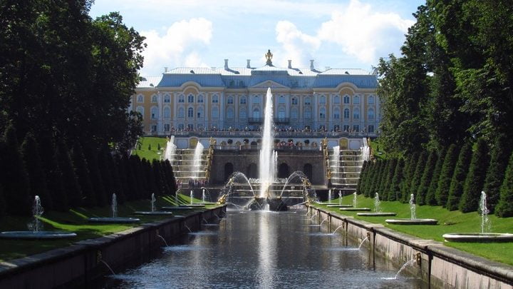 Palacio Peterhof - Sao Petersburgo - Russia