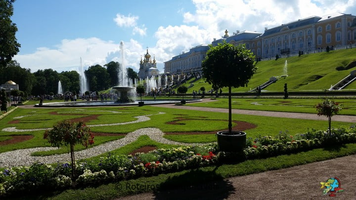 Palacio Peterhof - Sao Petersburgo - Russia