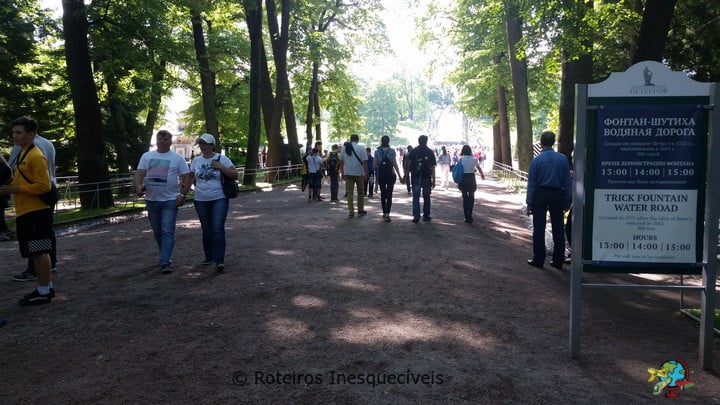 Palacio Peterhof - Sao Petersburgo - Russia