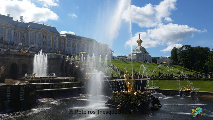 Palacio Peterhof - Sao Petersburgo - Russia