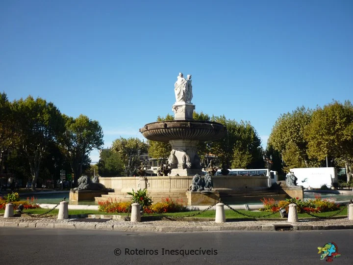 Place de la Rotonde - Aix-en-Provence - Franca